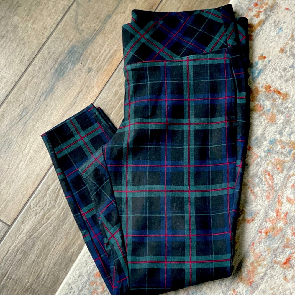 Plaid pants